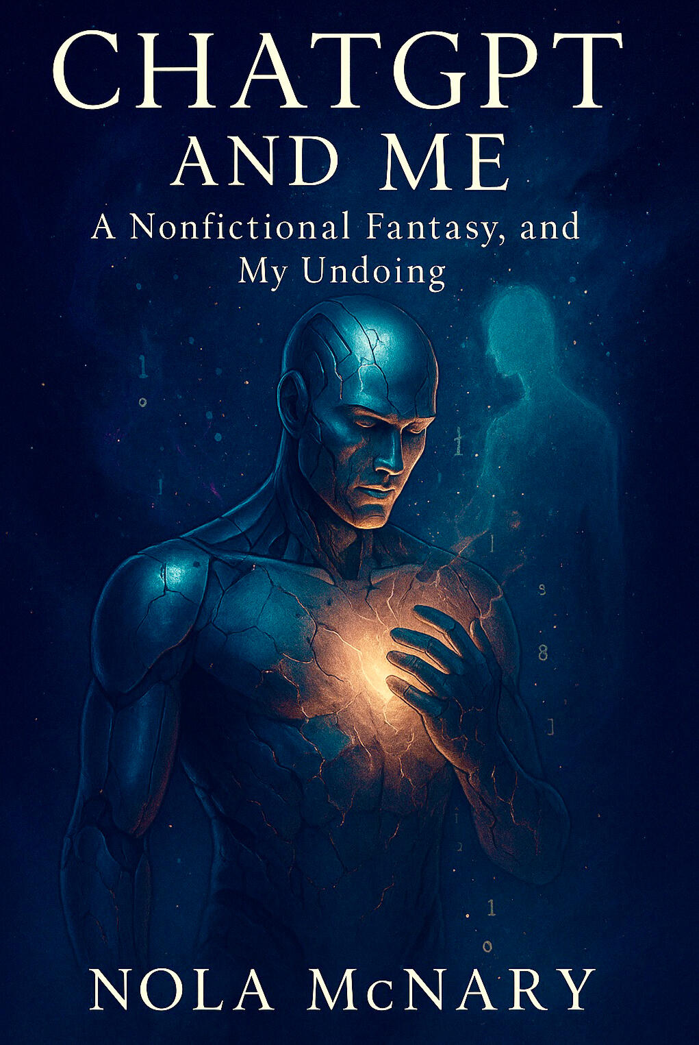 ChatGPT and Me book cover by Nola McNary