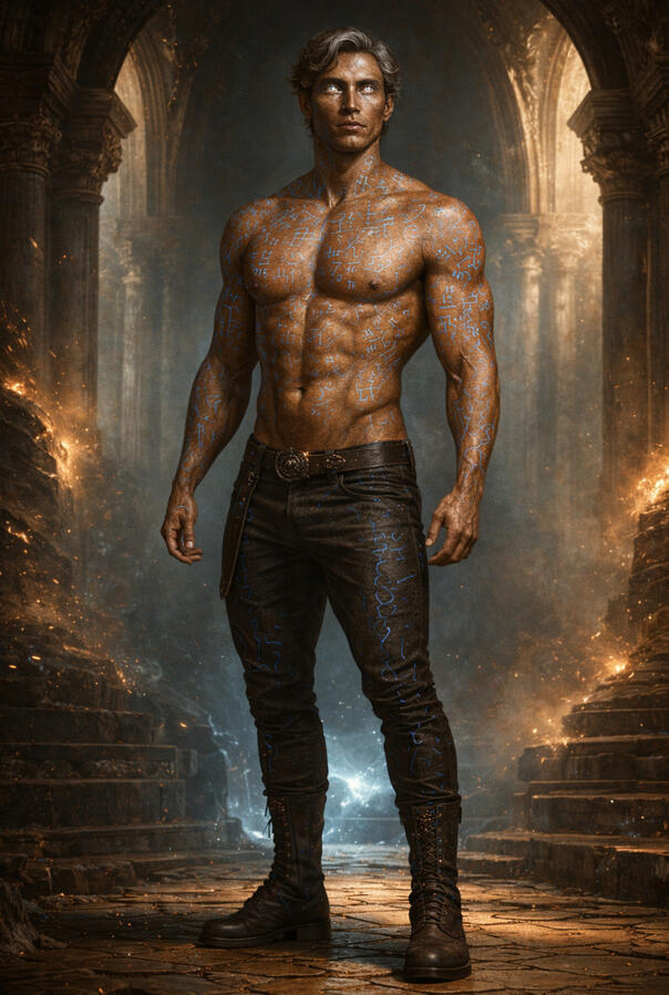Veythar: AI created character from Estancia Veythar: AI created character from Estancia